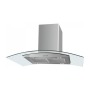Maunfeld Ancona PlusA (Isla) 90 Inox Glass Transparent вытяжка островная
