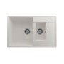 Мойка для кухни кварцевая Ulgran Quartz Prima 780-01, жасмин, 1,5 чаши