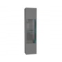 Point тип-42 шкаф навесной, Серый графит Soft touch/Графит