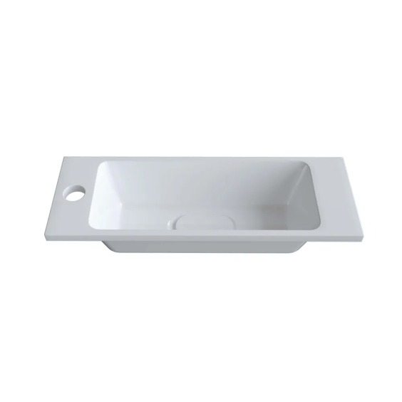 Раковина для ванной Uperwood Modul 60х21х12 см, белая глянцевая #1