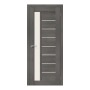Межкомнатная дверь Эко Шпон Porta X Порта-27 Grey Veralinga СТ-Magic Fog 200*60