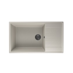 Мойка для кухни кварцевая Ulgran Quartz Prima 860-02, лен