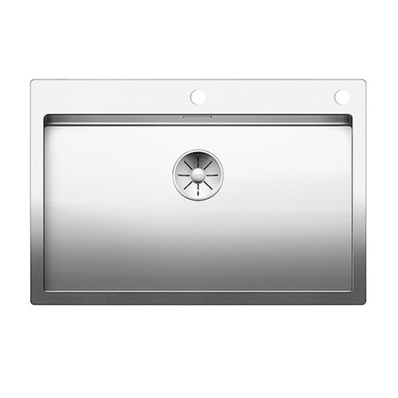 Blanco Claron 700-IF/А нерж. сталь зеркальная полировка с клапаном-автоматом 521634 мойка #1