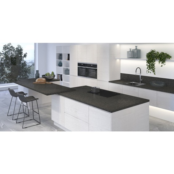 Столешница «Скиф» Бриллиант чёрный арт. 401, 3000 x 600 x 38 мм #2 Столешница «Скиф» Бриллиант чёрный арт. 401, 3000 x 600 x 38 мм #2