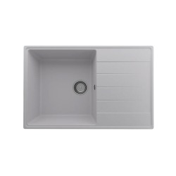 Мойка для кухни кварцевая Ulgran Quartz Prima 780-04, платина