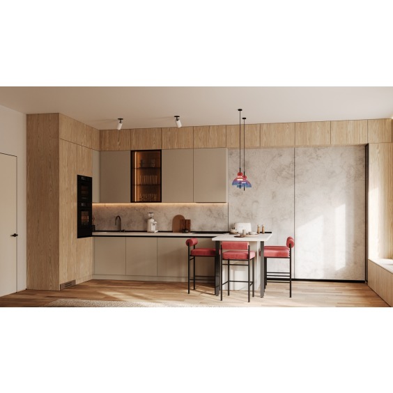 Стеновая панель Ultradecor «Ароза светлая» арт. U701, 3000 x 600 x 6 мм #2