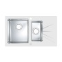 Alveus Karat 20 Up белый 860X500 1+1/2 левая кухонная мойка