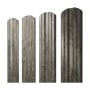 Штакетник "Twin" 100мм фигурный срез 0,45 Print Elite Nordic Wood