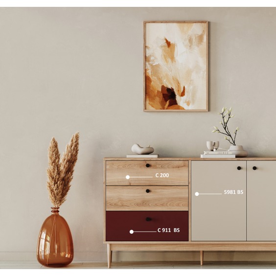 Лист ЛДСП Ultradecor (Kronospan) Кашемир 5981 BS, 2800 x 2070 x 10 мм #2 Лист ЛДСП Ultradecor (Kronospan) Кашемир 5981 BS, 2800 x 2070 x 10 мм #2