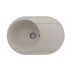 Мойка для кухни кварцевая Ulgran Quartz Nora 750-02, лён