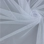 Ткань для пошива штор и занавесок, Тюль Грек сетка, ширина 310 см, Белый, 1 м.пог.