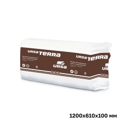 Утеплитель Ursa Terra 37 PN 1200х610х100 мм, 12 шт. в уп