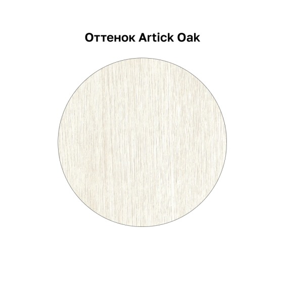 Дверное полотно Atum Pro 27 Artick Oak со стеклом White Cloud, 600х2000 мм #2