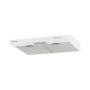 Krona steel Jessica slim 600 white push button вытяжка