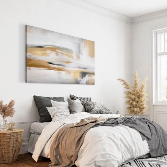 Картина на стену большая на холсте интерьерная "Абстракция потали", 60х90 см #6