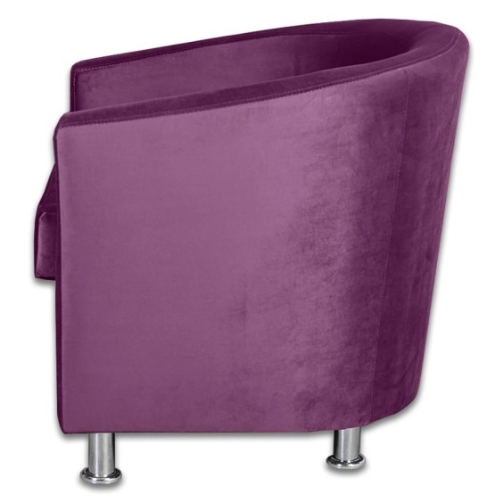 Кресло "Барон", Фиолетовый #2