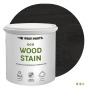 Пропитка для дерева с воском для наружных и внутренних работ ProfiPaints Eco Wood Stain 0.9л, Черный