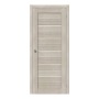 Межкомнатная дверь Эко Шпон Porta X Порта-22 Cappuccino Veralinga СТ-Magic Fog 190*55