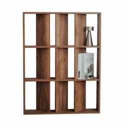 Узкий стеллаж стенки под 45 градусов стандарт, 1000х1054х150 мм, Дуб крафт табак