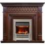 Каминокомплект Alexandria - Махагон коричневый антик с очагом Chesford