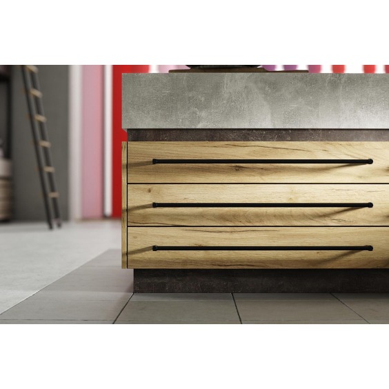 Полоса ЛДСП Ultradecor (Kronospan) Дуб Крафт золотой K003 PW, 2800 x 1360 x 16 мм #2