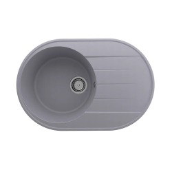 Мойка для кухни кварцевая Ulgran Quartz Nora 750-05, бетон