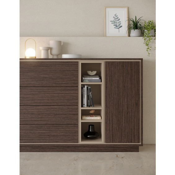 Лист ЛДСП Ultradecor (Kronospan) Файнлай мокка 8548 SN, 2800 x 2070 x 16 мм #2