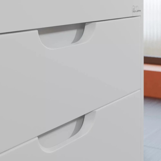 Тумба под раковину для ванной подвесная Uperwood Modul 61х44,4х55 см, белая матовая #11