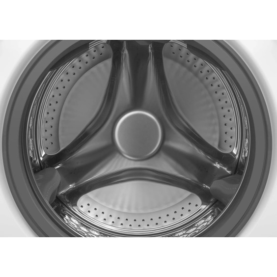 Стиральная машина с сушкой 2 в 1, инвертором и паром Meferi MFWD1071216WH Comfort Plus отдельностоящая белая, с прямым приводом, загрузка 10 кг стирка, 7 кг сушка #10