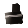 Maunfeld Moon 60 Glass Black/ Inox Insert наклонная вытяжка