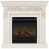 Каминокомплект Athena - Слоновая кость с патиной с очагом Gannon DF2010-EU