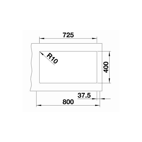 Blanco Subline 430/270-U Silgranit PuraDur антрацит c отводной арматурой InFino мойка #5