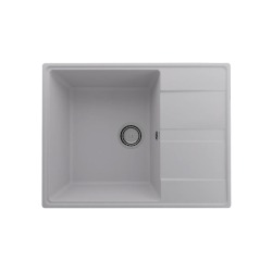 Мойка для кухни кварцевая Ulgran Quartz Prima 650-04, платина