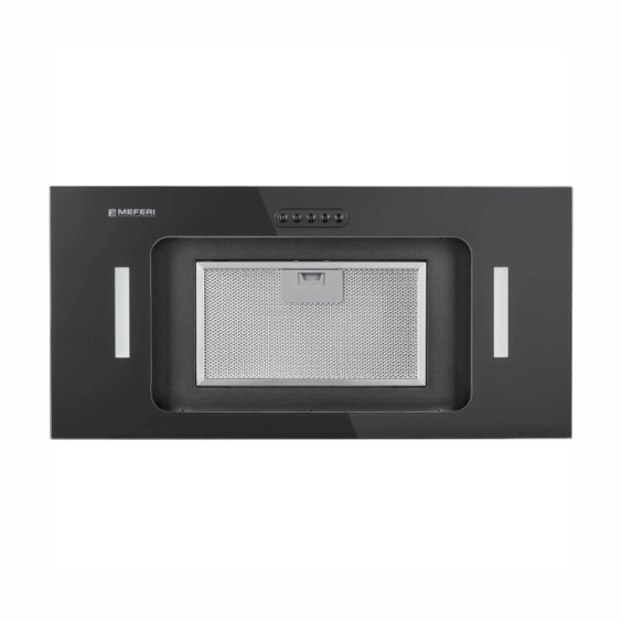 Meferi INBOX60BK Glass Ultra вытяжка кухонная черная #5