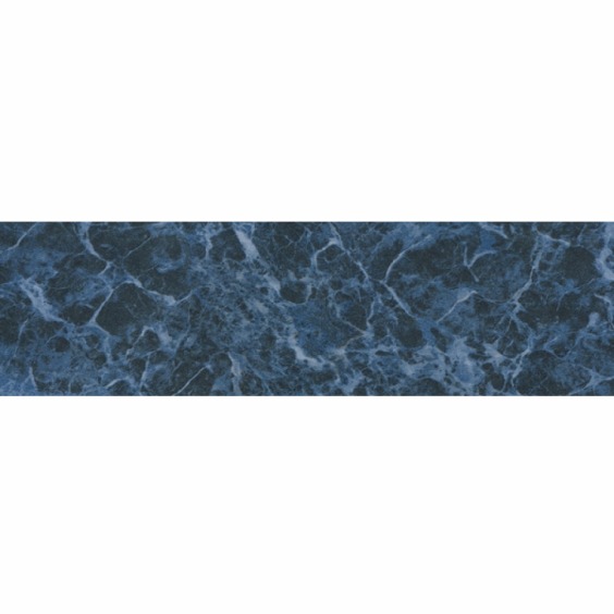 Кромка пластиковая с клеем «Скиф» Голубой каньон арт. 083, 3000 x 50 мм #1