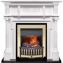 Каминокомплект Oxford - Белый с очагом Danville Brass FB2