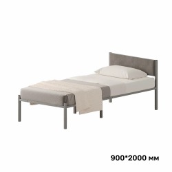 Комплект кровать Лофт 90х200 серый vel RS-15 90