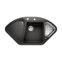 Blanco Delta II Silgranit черный с автоматическим клапаном InFino мойка