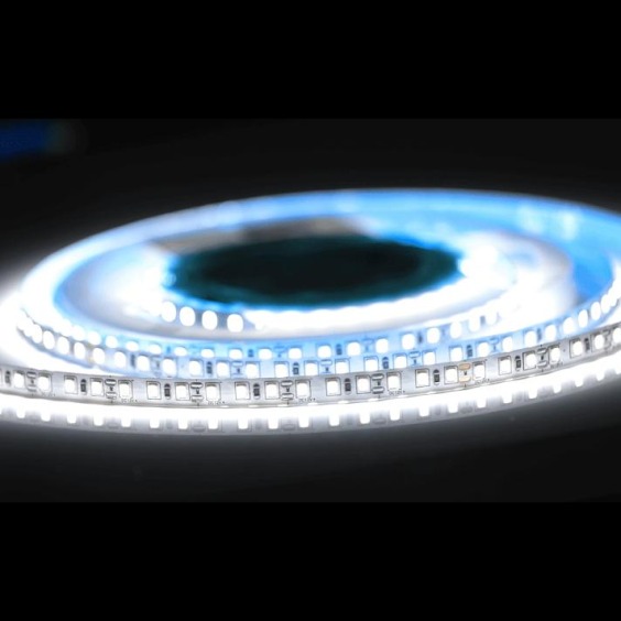 Лента светодиодная AQ Led-Line 2835 120 LED/м 12V 9.6W/м 8 мм IP20 Холодный белый 6300-6700 К, 5 м (15.0016) #2