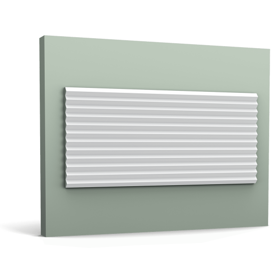 Декоративная 3D панель W108-2600 Zigzag Orac из полиуретана, 2600х250х18 мм #1 Декоративная 3D панель W108-2600 Zigzag Orac из полиуретана, 2600х250х18 мм #1