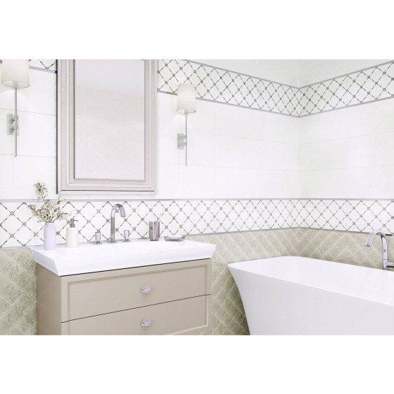 TWU09BRT404 плитка облицовочная рельефная Alma Ceramica Brenta 249*500 (11 шт в уп/73,98 м в пал) #2