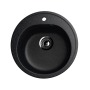 Мойка для кухни из искусственного камня Ulgran U-101-308, черный
