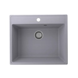 Мойка для кухни кварцевая Ulgran Quartz Forte 580-05, бетон