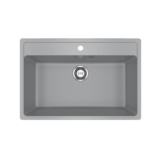 Мойка для кухни из искусственного камня Ulgran U-600-302, графит #1