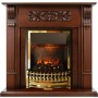 Каминокомплект Venice - Махагон коричневый антик с очагом Atherton