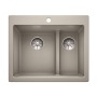 Blanco Pleon 6 Split жемчужный 521692 мойка