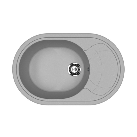 Мойка для кухни из искусственного камня Ulgran U-610-342, графит #1