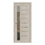 Межкомнатная дверь Эко Шпон Porta X Порта-27 Cappuccino Veralinga Mirox Grey 200*60