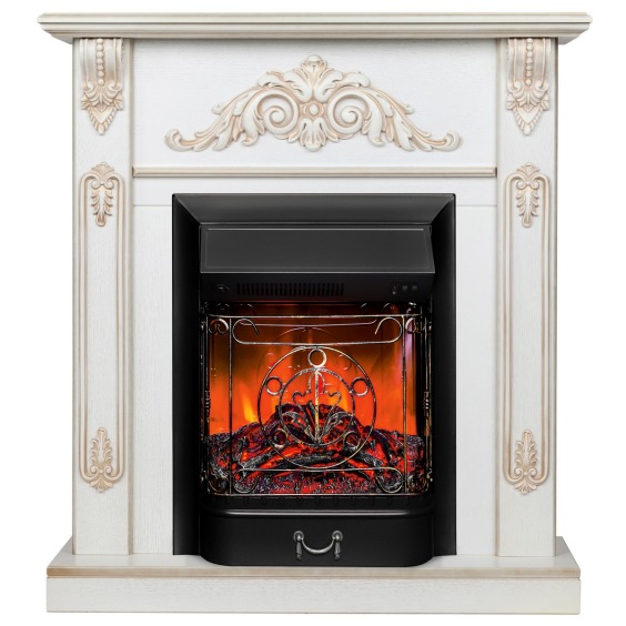 Электрокамин Anita WT с очагом Majestic Lux Black #1 Электрокамин Anita WT с очагом Majestic Lux Black #1