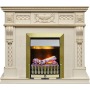 Каминокомплект Corsica - Слоновая кость с патиной (Ширина 1100) с очагом Danville Antique Brass FB2
